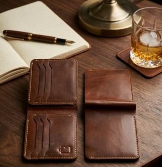 Let your wallet do all the talking: Signature Classic leather wallets
